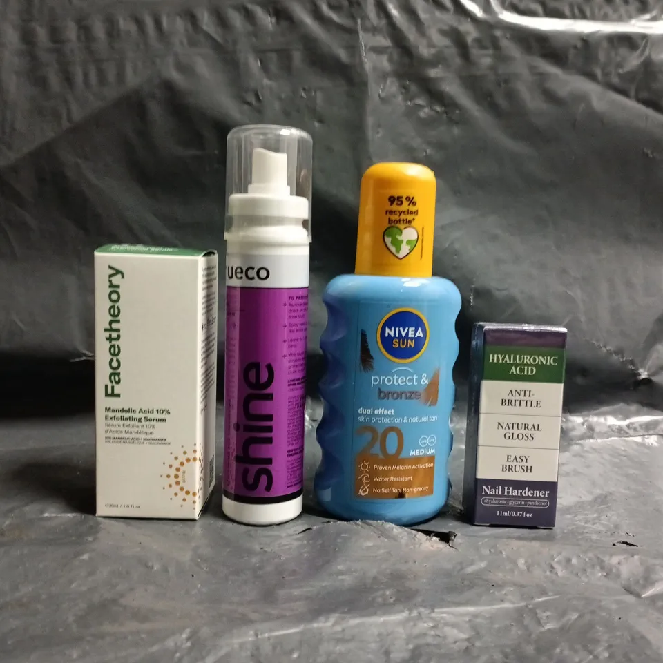 APPROXIMATELY 20 ASSORTED COSMETIC ITEMS TO INCLUDE NIVIA, SHUECO, ETC - COLLECTION ONLY