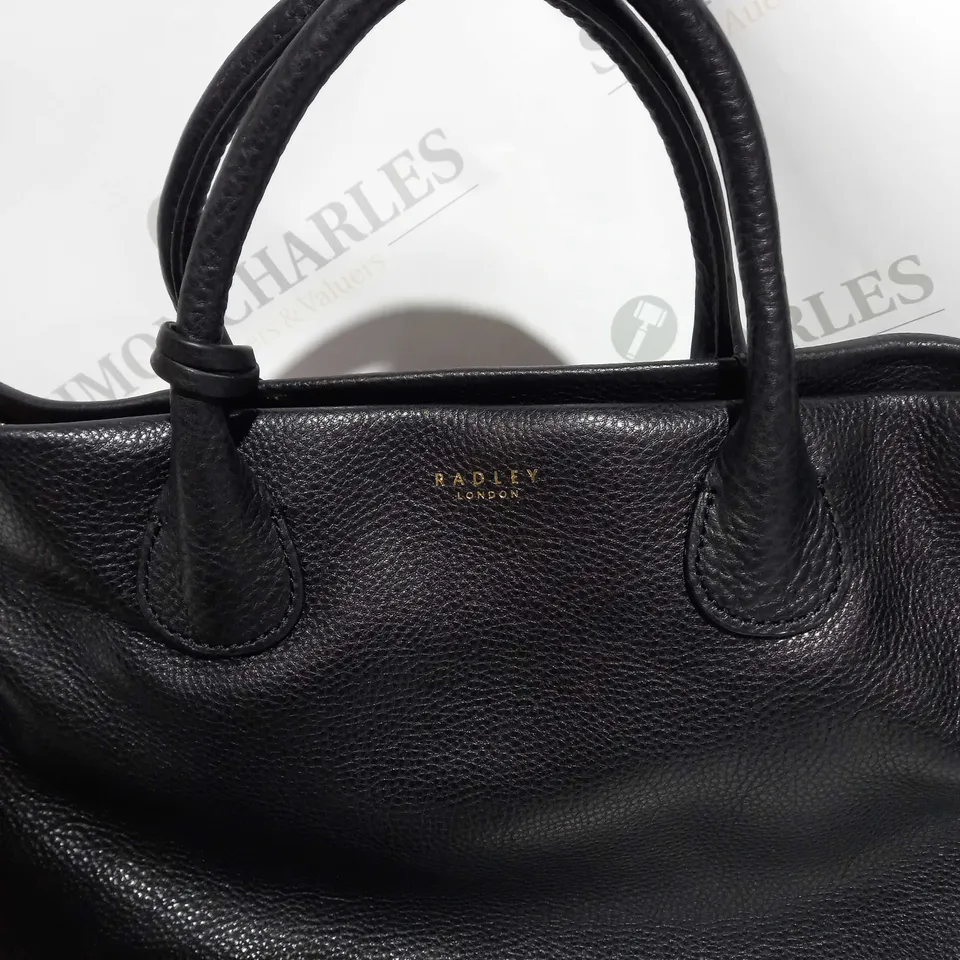 RADLEY LONDON BLACK LEATHER HANDBAG