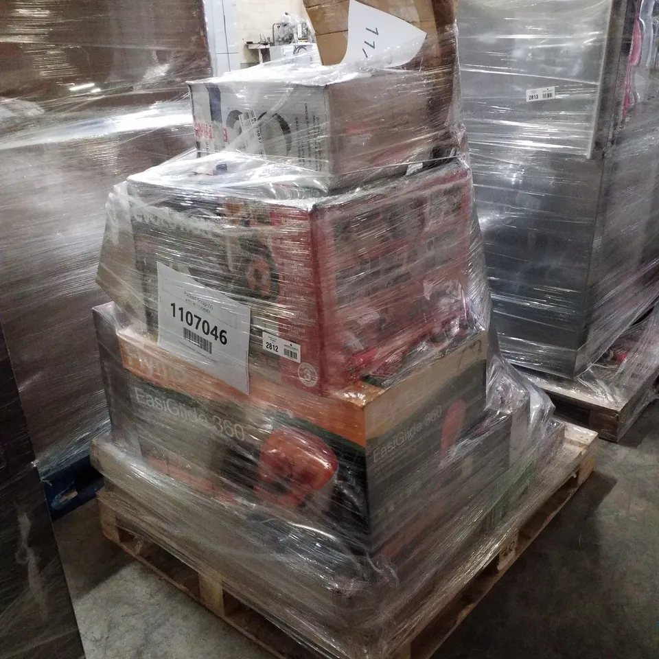 PALLET OF APPROXIMATELY 13 UNPROCESSED RAW RETURN HOUSEHOLD AND ELECTRICAL GOODS TO INCLUDE;