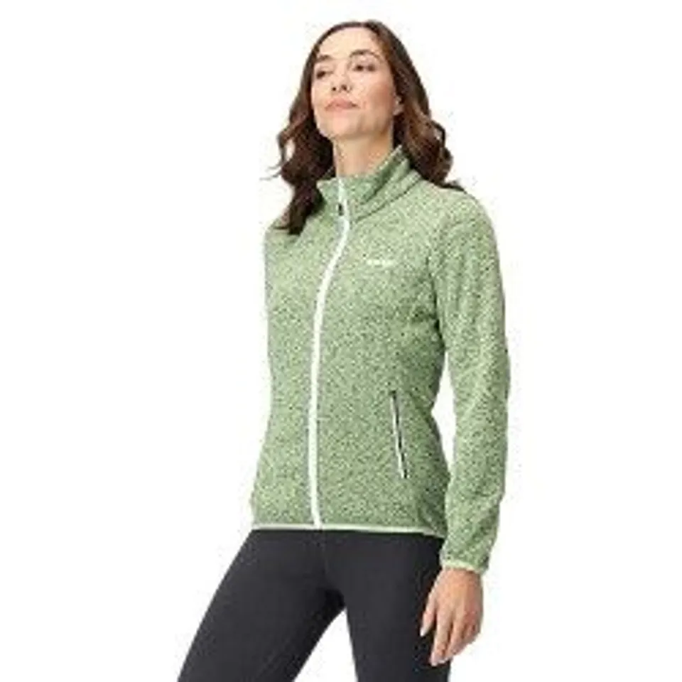 REGATTA NEWHILL FULL ZIP FLEECE GREEN UK 10