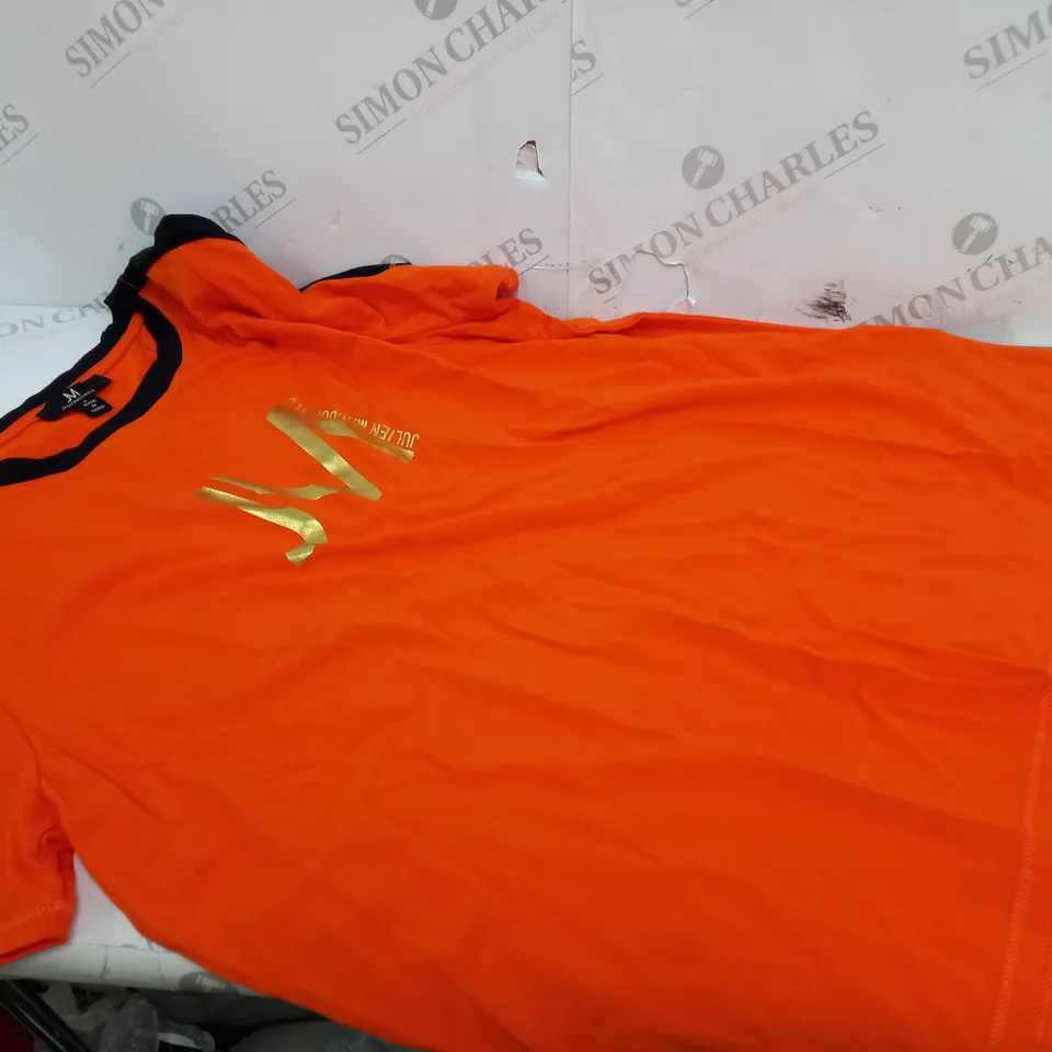 ORANGE JULIEN MACDONALD SWEATSHIRT - M