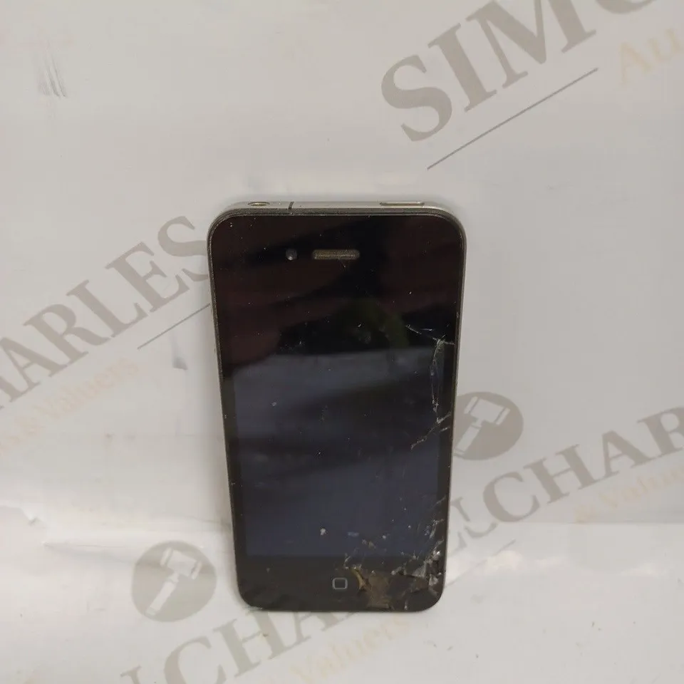 APPLE IPHONE 4 (A1332) SMARTPHONE - CAPACITY UNKNOWN