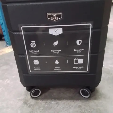 UNBOXED KEPLIN LUGG SMALL SIZE TRAVEL SUITCASE WITH WHEELS BLACK COLOUR 