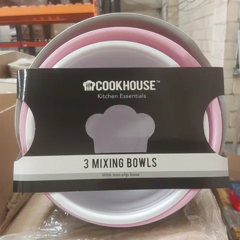 PALLET CONTAINING APPROXIMATELY 160x COOKHOUSE 3PCS MIXING BOWLS