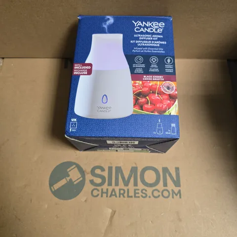 Yankee Candle Ultrasonic Aroma Diffuser Kit – Black Cherry