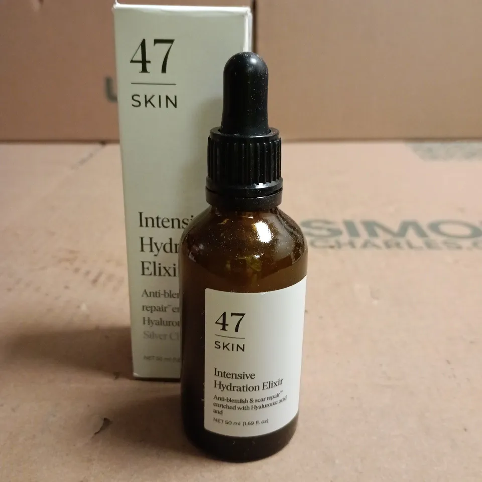 47 SKIN INTENSIVE HYDRATION ELIXIR – FACIAL SKINCARE, 50 ML
