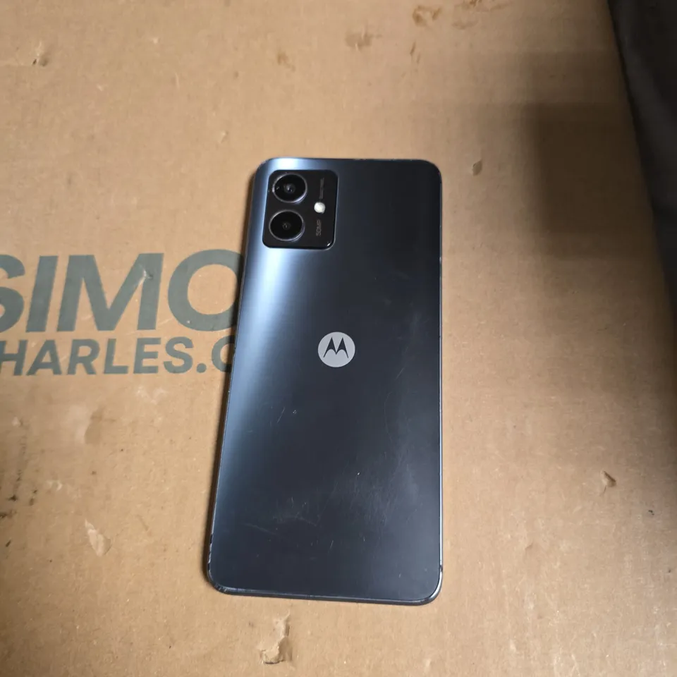MOTOROLA SMARTPHONE – BLUE/GRAY, DUAL REAR CAMERAS 