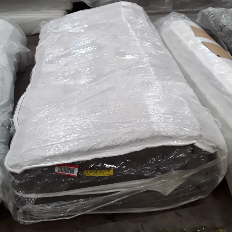 QUALITY BAGGED 5' KINGSIZE MEMORY FOAM SPRUNG OPEN COIL MATTRESS 