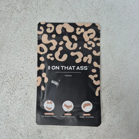 ON THAT ASS YASMIN HIPSTER WOMEN'S UNDERWEAR SIZE MEDIUM
