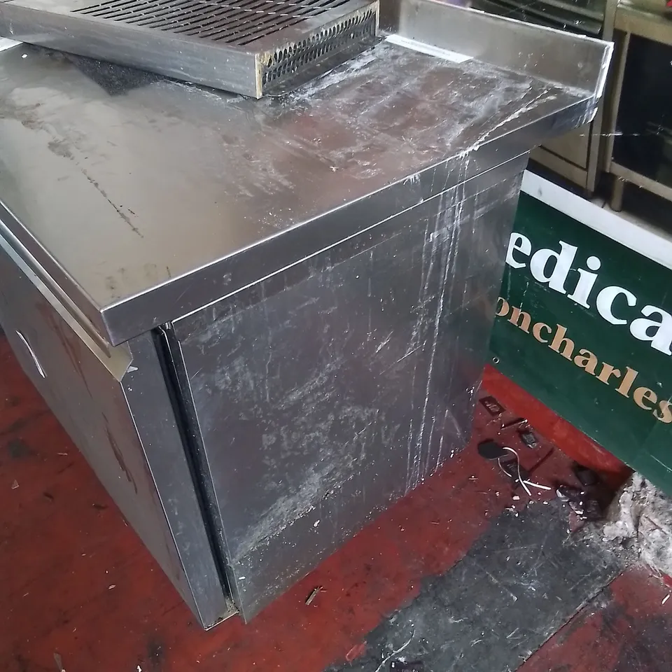 FOSTER COMMERCIAL DC1/2L STAINLESS KITCHEN PREP COUNTER