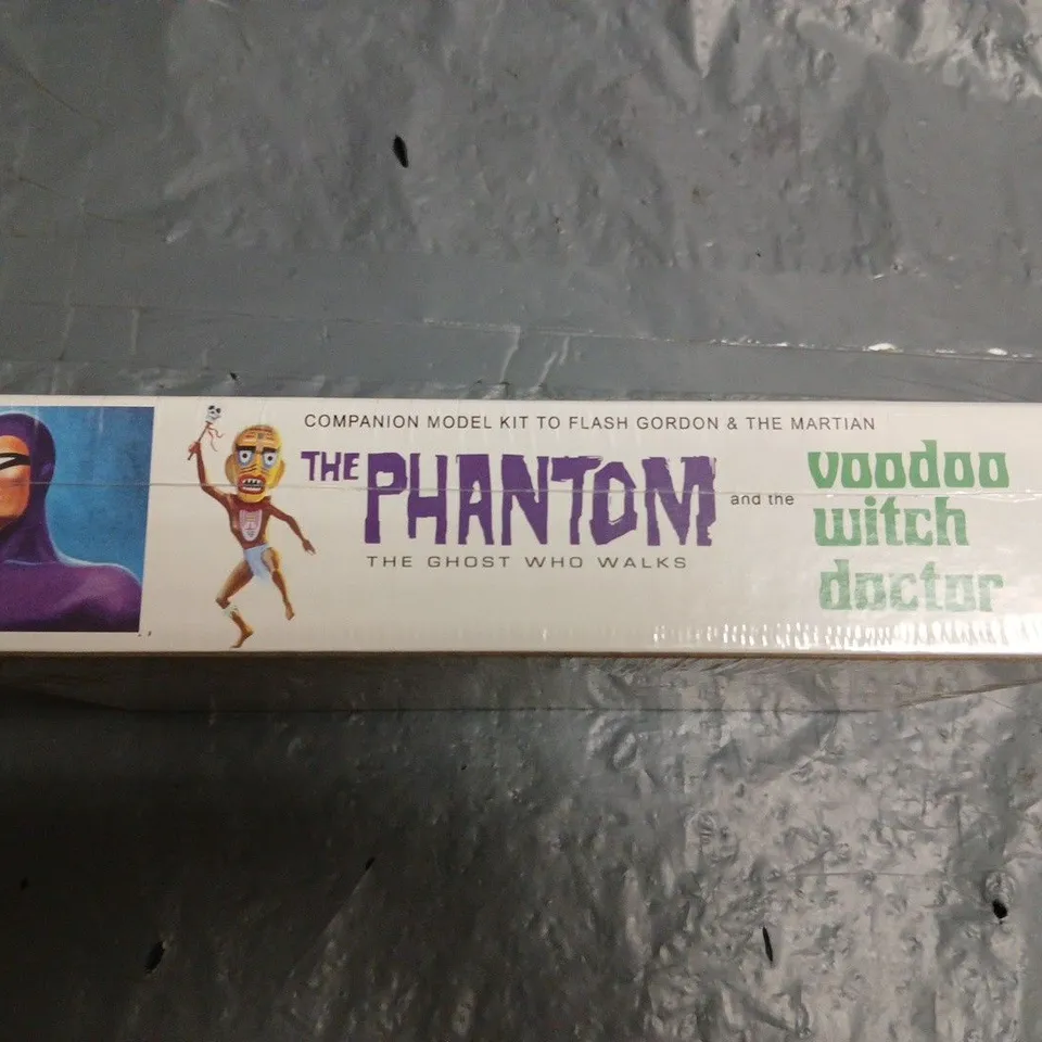 SEALED THE PHANTOM AND THE VOODOO WITCH DOCTOR MODEL KIT