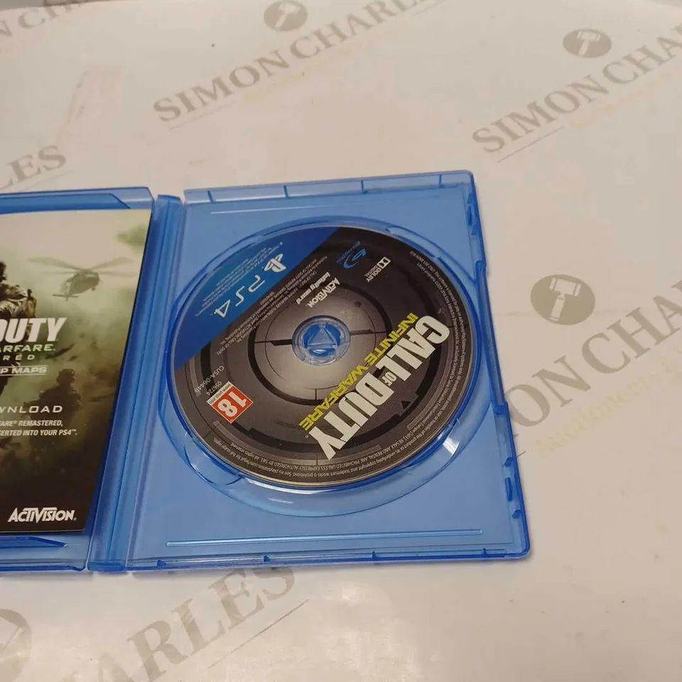 PS4 CALL OF DUTY INFINITE WAR / CALL OF DUTY MODERN WARFARE REMASTERED LEGACY EDITION 