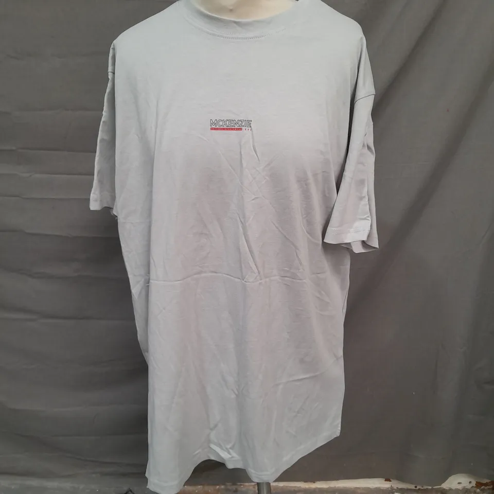 MCKENZIE T-SHIRT GREY SIZE LARGE