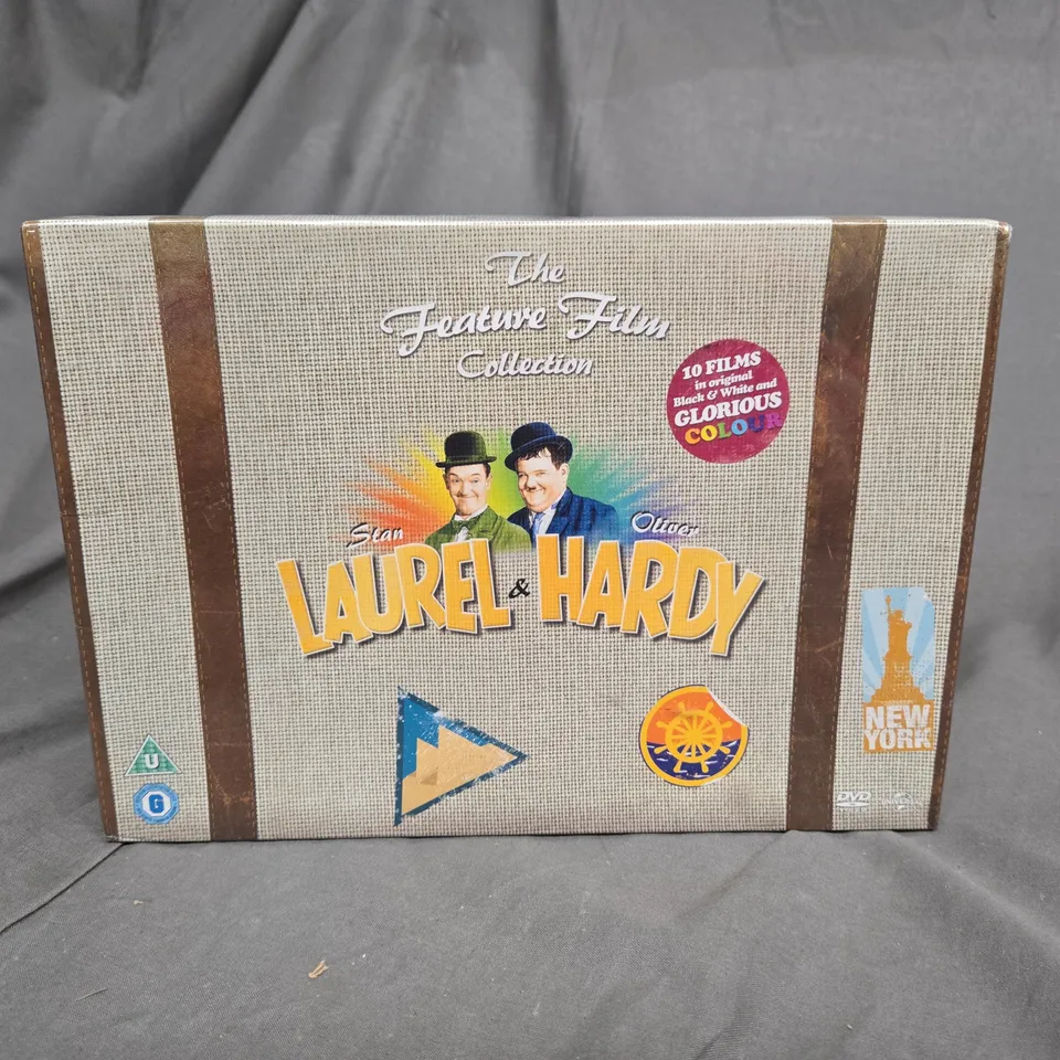 SEALED LAUREL & HARDY THE FEATURE FILM 10 DISC COLLECTION