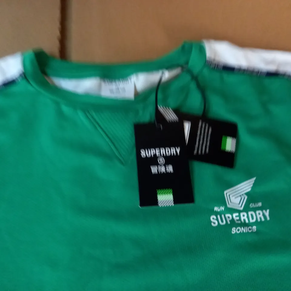 SUPERDRY SONICS GREEN T-SHIRT - S