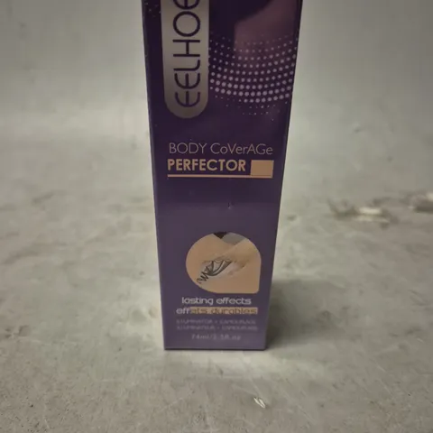 APPROXIMATELY 20 SEALED EELHOE BODY COVERAGE PERFECTOR 74ML