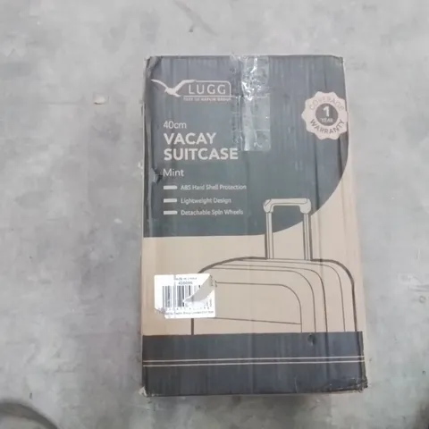 BOXED LUGG - 40CM VACAY SUITCASE MINT
