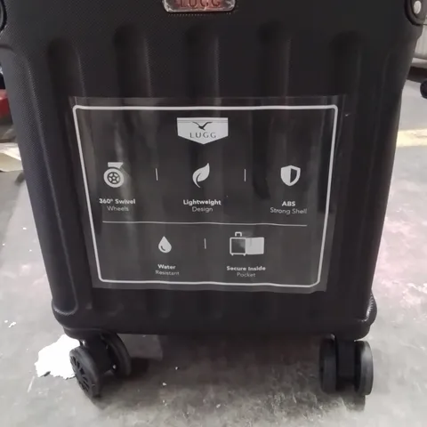 UNBOXED KEPLIN LUGG SMALL SIZE TRAVEL SUITCASE WITH WHEELS BLACK COLOUR 