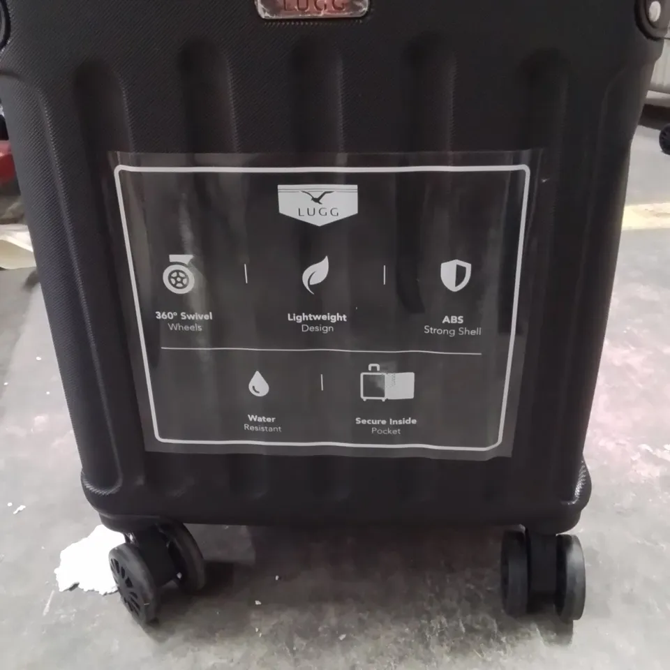 UNBOXED KEPLIN LUGG SMALL SIZE TRAVEL SUITCASE WITH WHEELS BLACK COLOUR 