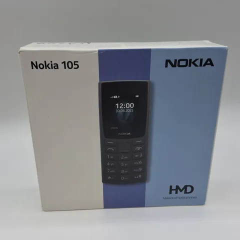 SEALED NOKIA 105 MOBILE PHONE IN CHARCOAL - TA-1557