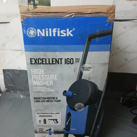 NILFISK EXCELLENT 160-10 PRESSURE WASHER - COLLECTION ONLY 