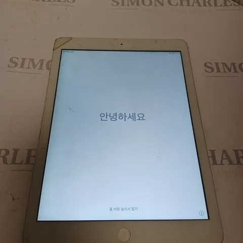 UNBOXED APPLE IPAD MODEL A1475 SILVER/WHITE 