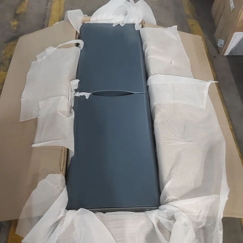 BOXED HARBY WALL HUNG TALL UNIT, H1200 x W400 x D205mm - BLUE (1 BOX)