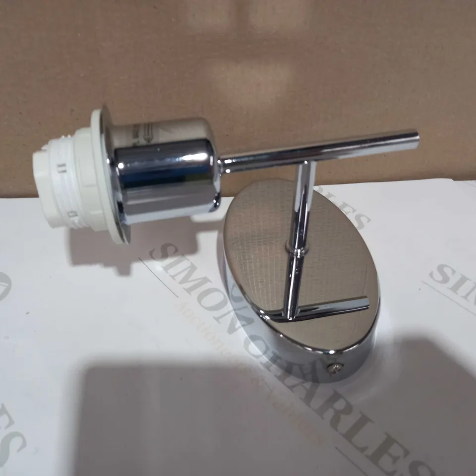 DAR LIGHTING LTD PADOVA POLISHED CHROME WALL LIGHT (BRACKET ONLY)