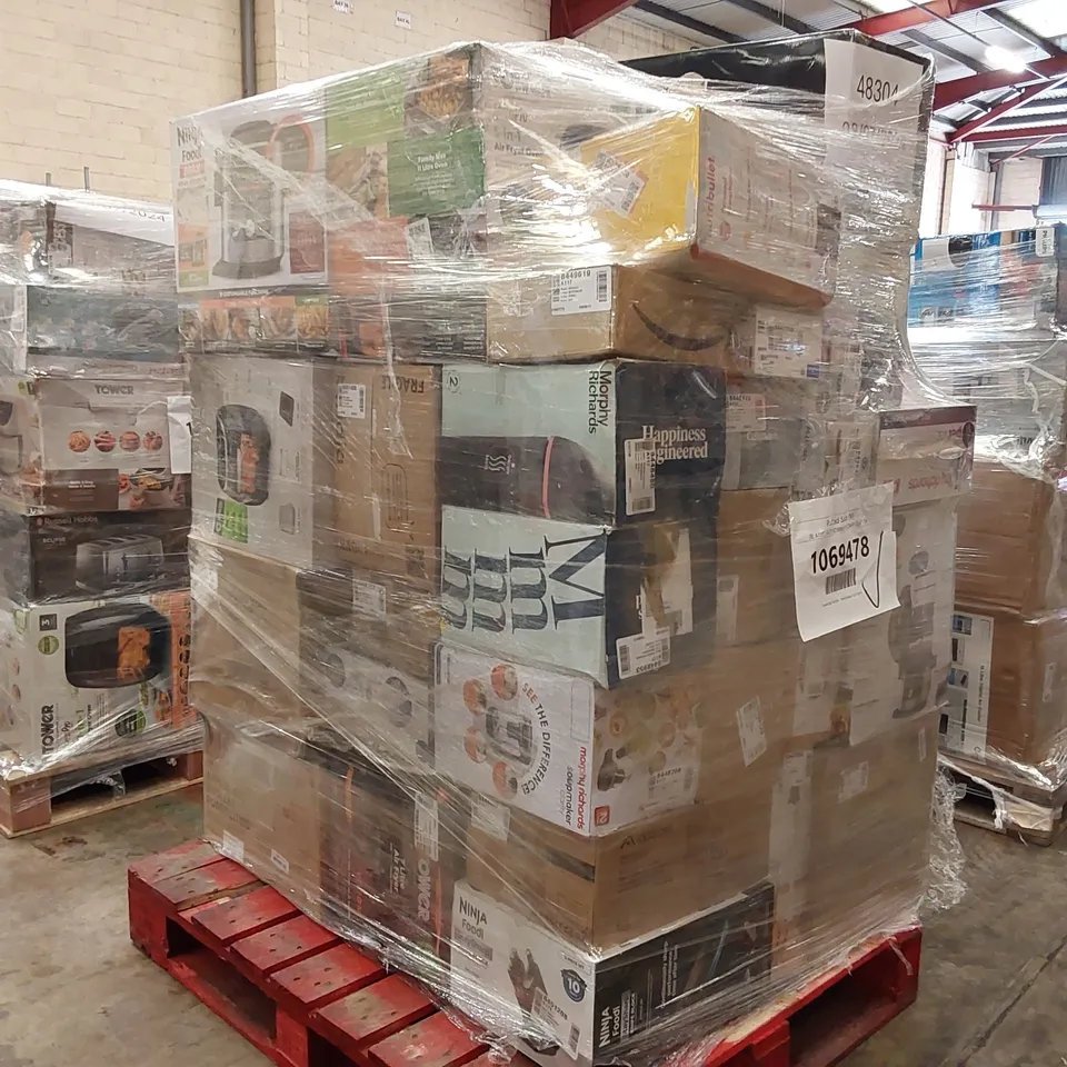 PALLET OF APPROXIMATELY 41 UNPROCESSED RAW RETURN HOUSEHOLD AND ELECTRICAL GOODS TO INCLUDE;