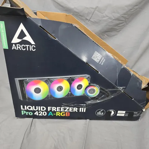 ARCTIC LIQUID FREEZER III PRO 420 A-RGB CPU COOLER – BOXED