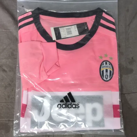 BAGGED ADIDAS 2015-2016 JUVENTUS AWAY FOOTBALL SHIRT SIZE MEDIUM