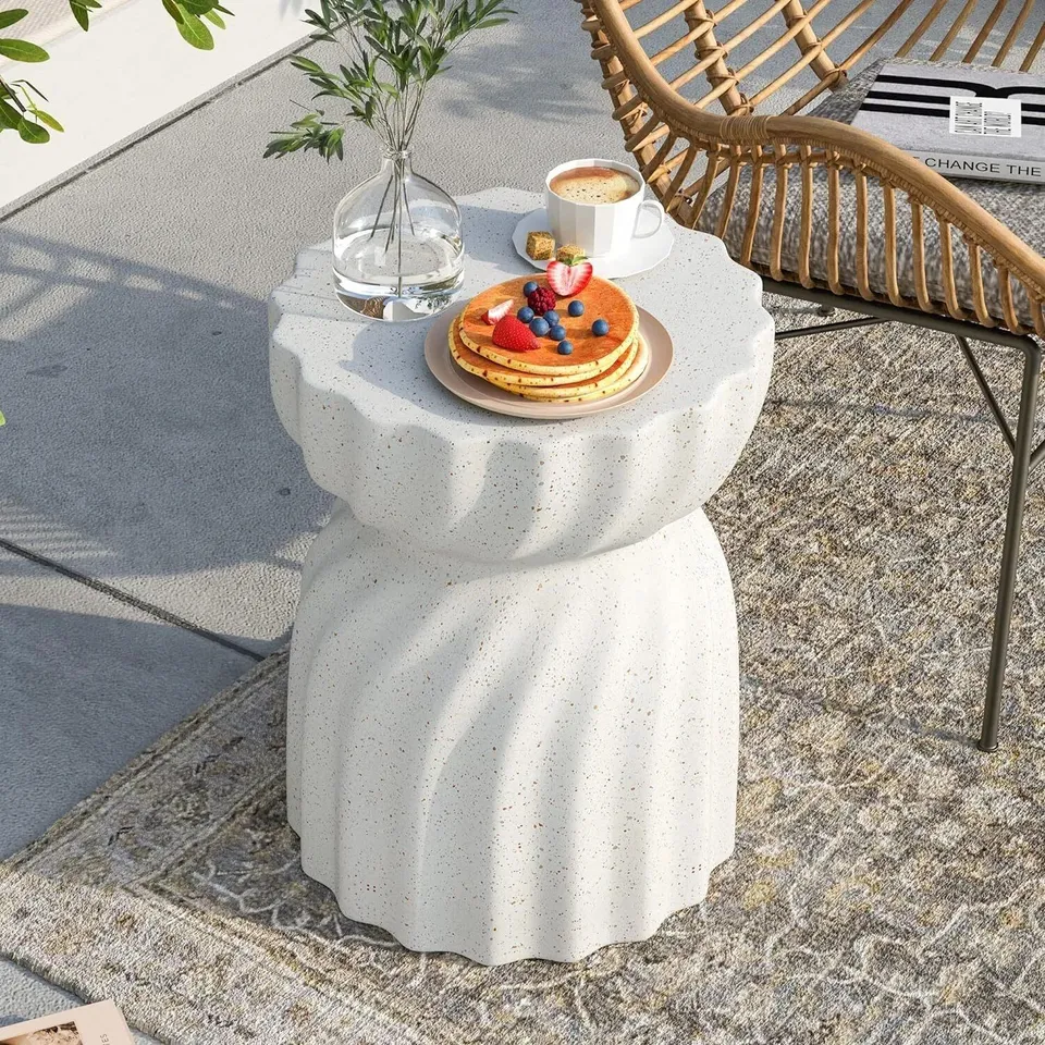 BOXED FATIVO UNIQUE OUTDOOR SIDE TABLE (1 BOX)