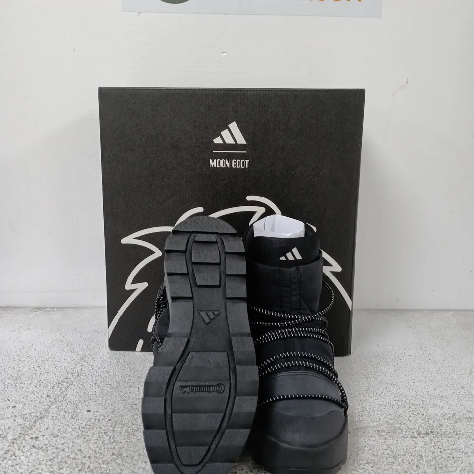 ADIDAS SPORTSWEAR WOMEN'S X MOONBOOT ACE TRAINERS - BLACK SIZE UK 5