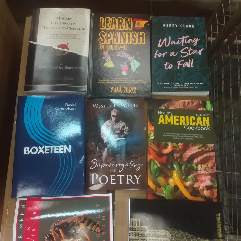 PALLET CONTAINING 2 BOXES OF ASSORTED BOOKS 