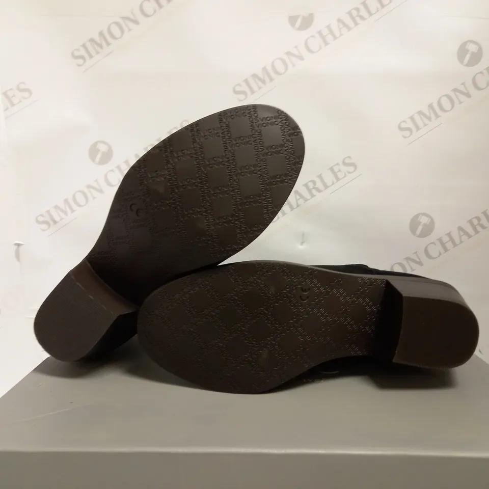 VIONIC ORTHOTIC FELICITY ANKLE BOOTS NAVY UK SIZE 3