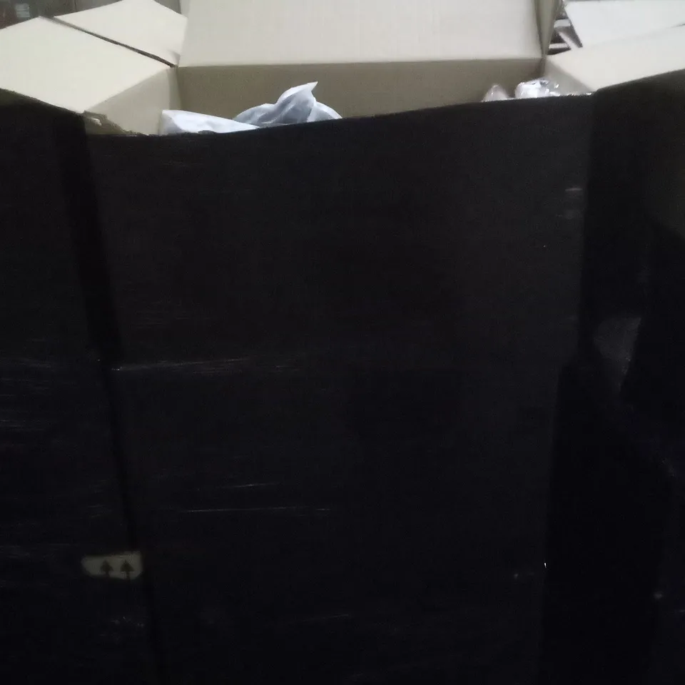 PALLET OF ASSORTED ITEMS INCLUDING BOXED SLIDERS , 200 PC PAPER PLATES , ASSORTED CLOTHES   ETC 