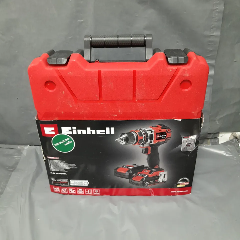 EINHELL EXPERT PLUS BRUSHLESS CORDLESS DRILL 