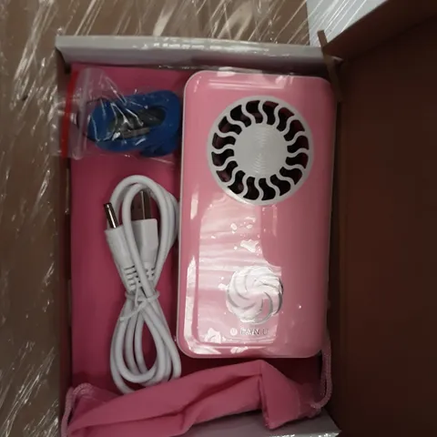 PALLET OF 12 BOXED FAN U PORTABLE & RECHARGEABLE FAN