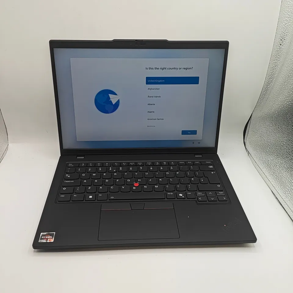 BOXED LENOVO THINKPAD L14 GEN 5 RYZEN PRO 7 LAPTOP IN BLACK