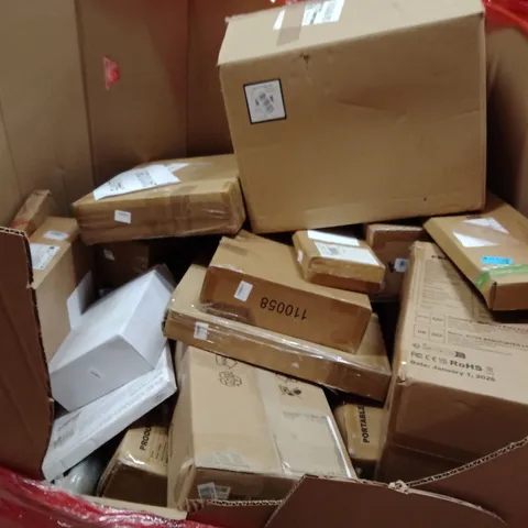 PALLET OF ASSORTED HOUSEHOLD GOODS AND PRODUCTS TO INCLUDE;AIR COOLER, RETRACTABLE SAFETY GATE, PHOTO FRAME