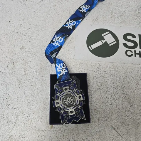 SPORTS MEDAL WITH BLUE LANYARD IN PRESENTATION BOX UKTC