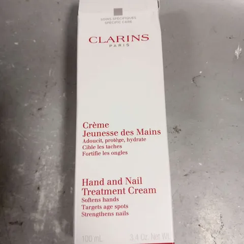 CLARINS HAND AND NAIL TREATMENT CREAM 100ML