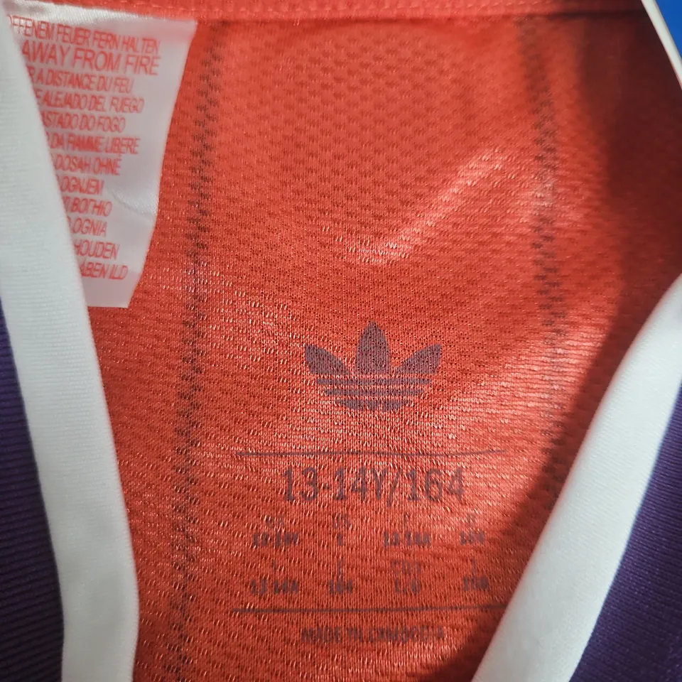 ADIDAS SCOTLAND FOOTBALL JERSEY YOUTH 13-14Y (UK 164) – ORANGE
