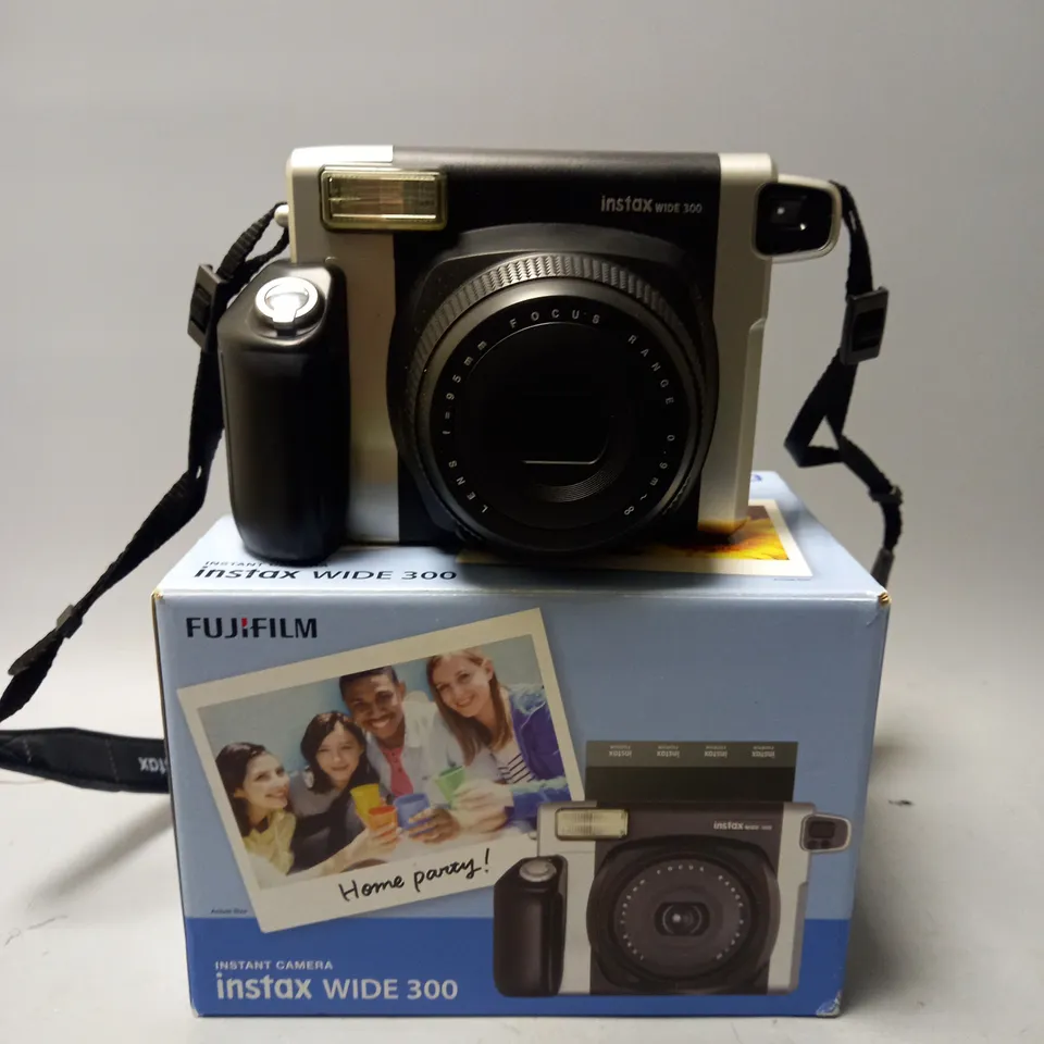 BOXED FUJIFILM INSTAX WIDE 300 INSTANT CAMERA