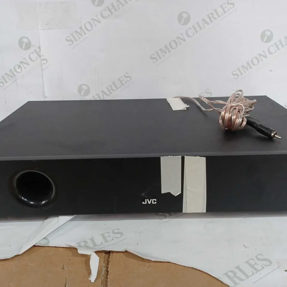 JCV SOUNDBAR & SUBWOOFER IN BLACK