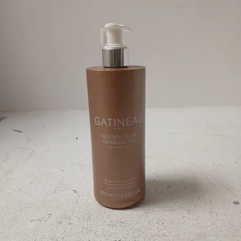 GATINEAU GOLDEN GLOW GRADUAL TAN β SELF-TANNING LOTION, 400ML UNBOXED