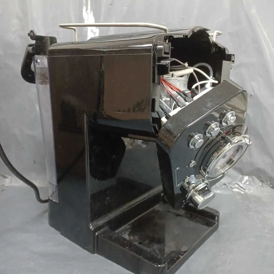 BOXED RETRO ESPRESSO MACHINE - BLACK