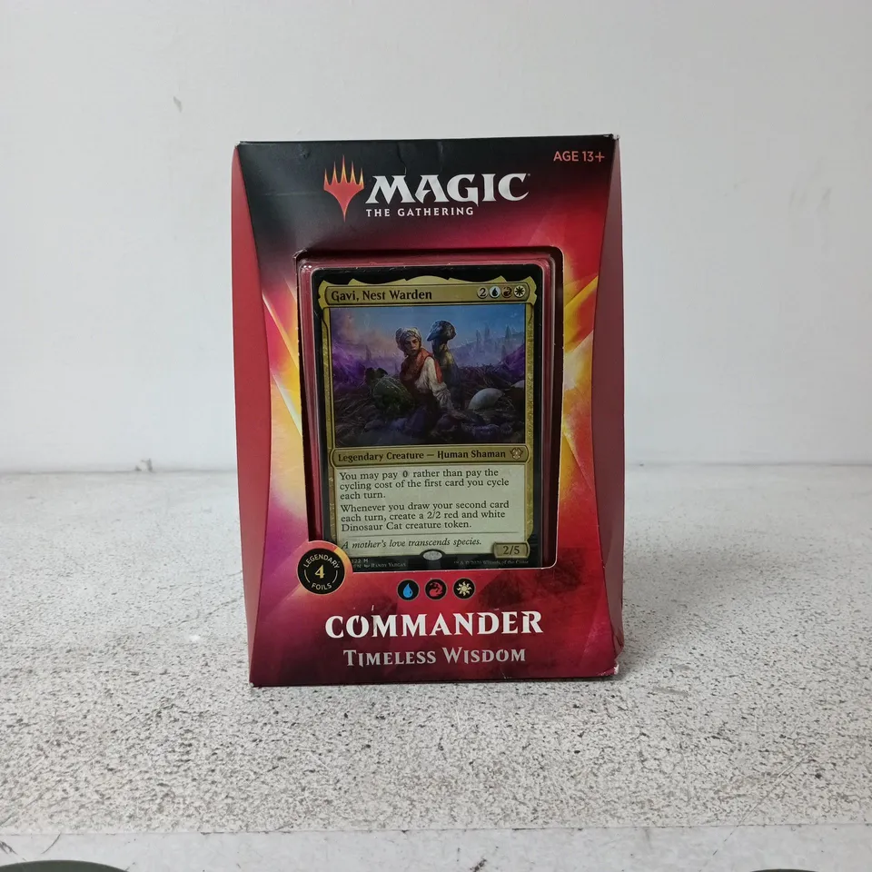 MAGIC THE GATHERING COMMANDER TIMELESS WISDOM