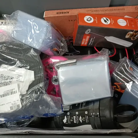 APPROXIMATELY 12 ASSORTED HOUSEHOLD ITEMS TO INCLUDE INCENSE STICKS, MILK FROTHER, CARD SLEEVES, ETC