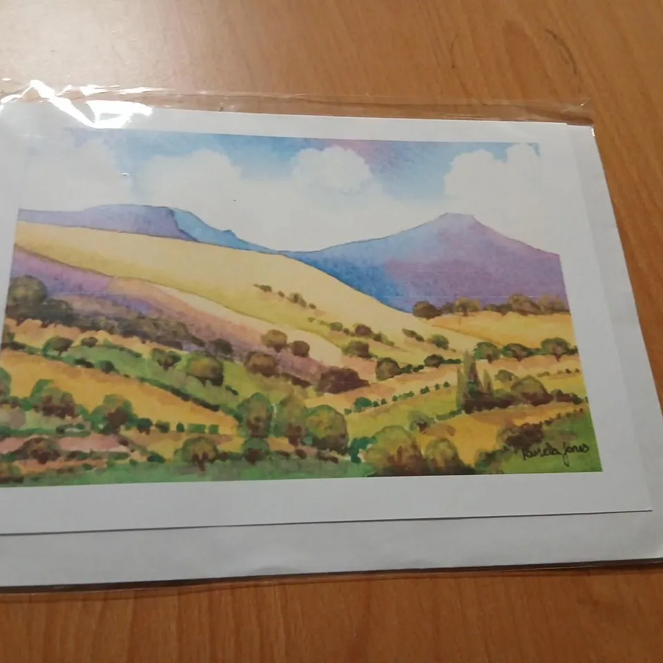 PAMELA JONES – PEN Y FAN, THE BRECON BEACONS (WATERCOLOUR PRINT)